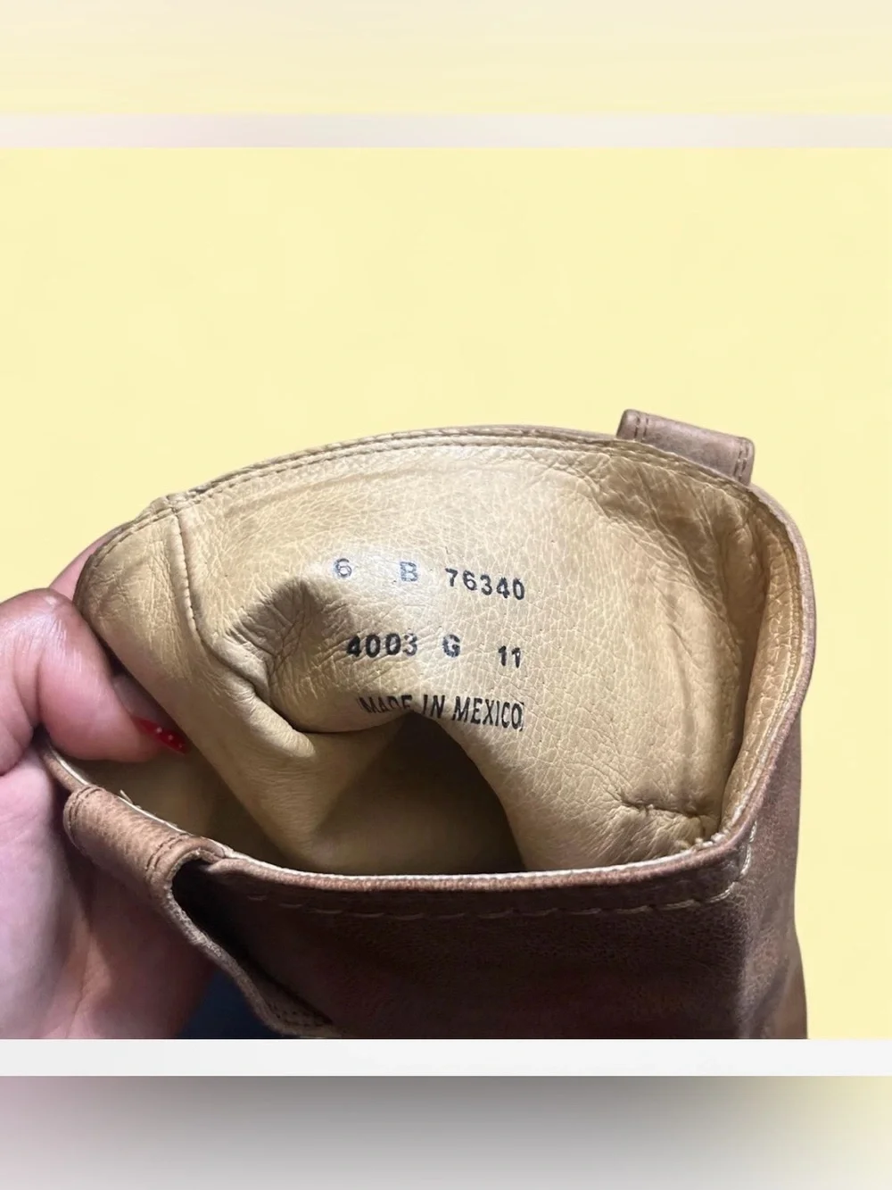 Vintage Frye Brown Leather Women's Boots